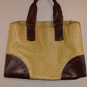 Genuine leather Claudia Firenze Italian Handbag